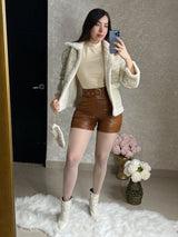 Abrigo premium con bolso