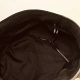 Boina negra  con Perlas