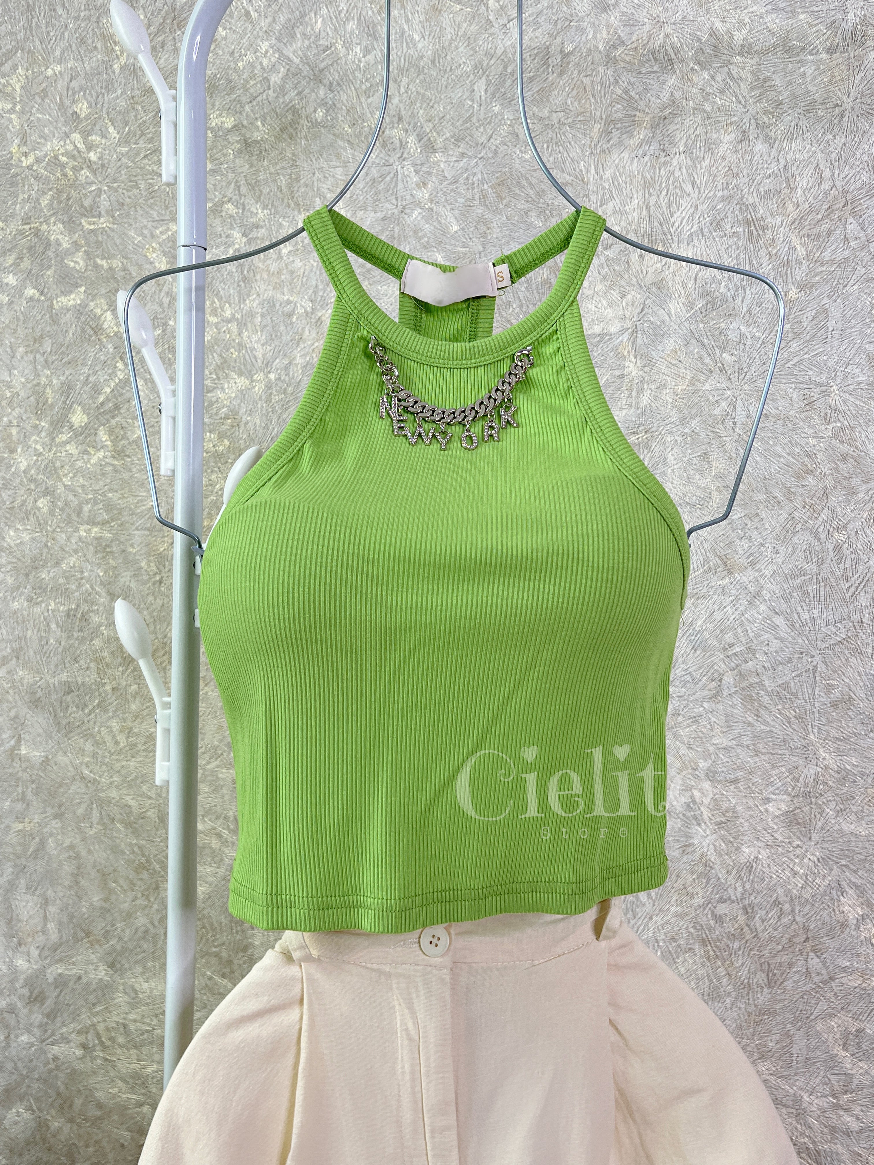 BLUSA VERDE NY