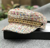 BOINA CON CADENA BLANCA