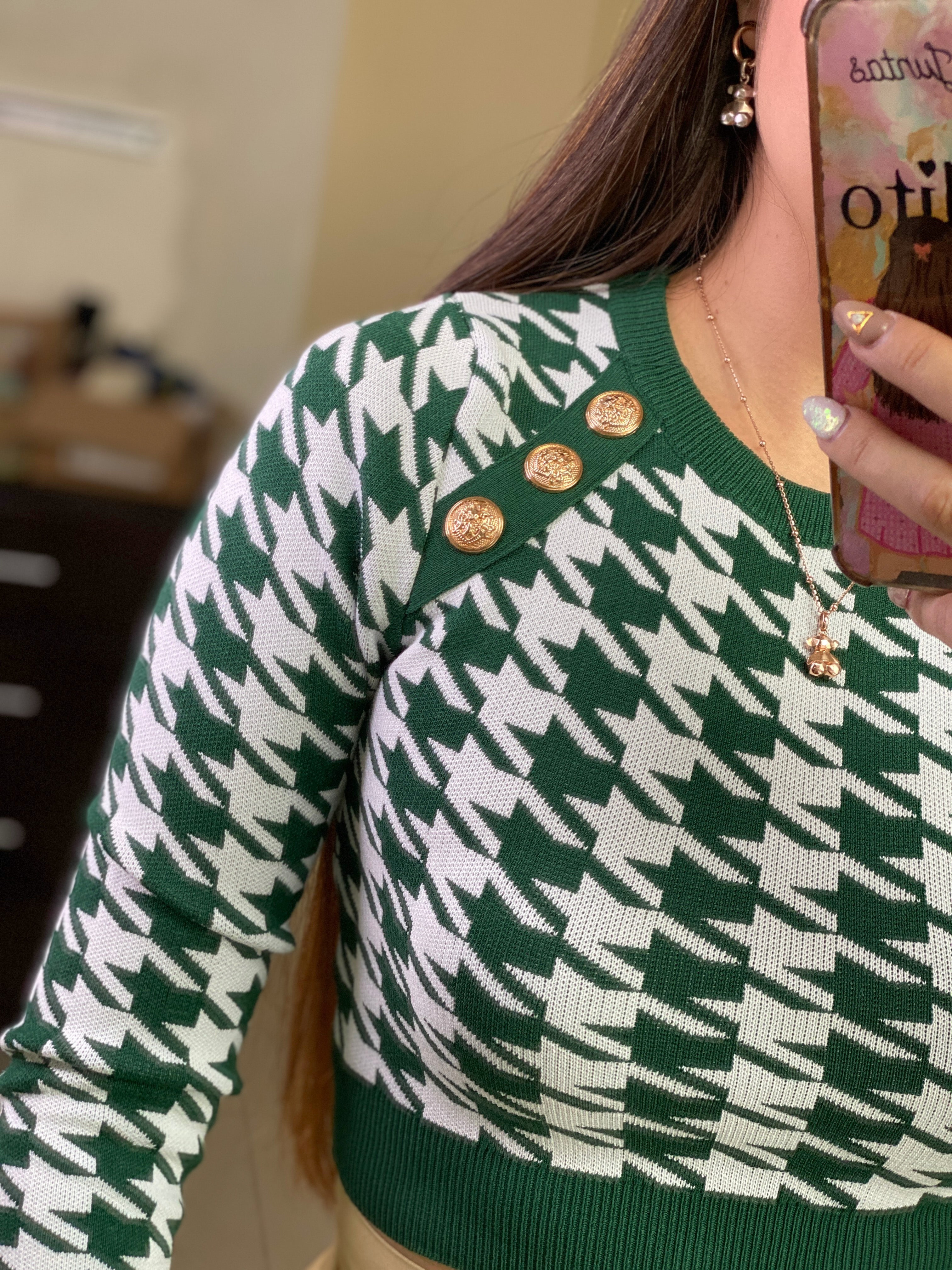 Blusa Green vintage