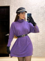 Boina negra  con Perlas