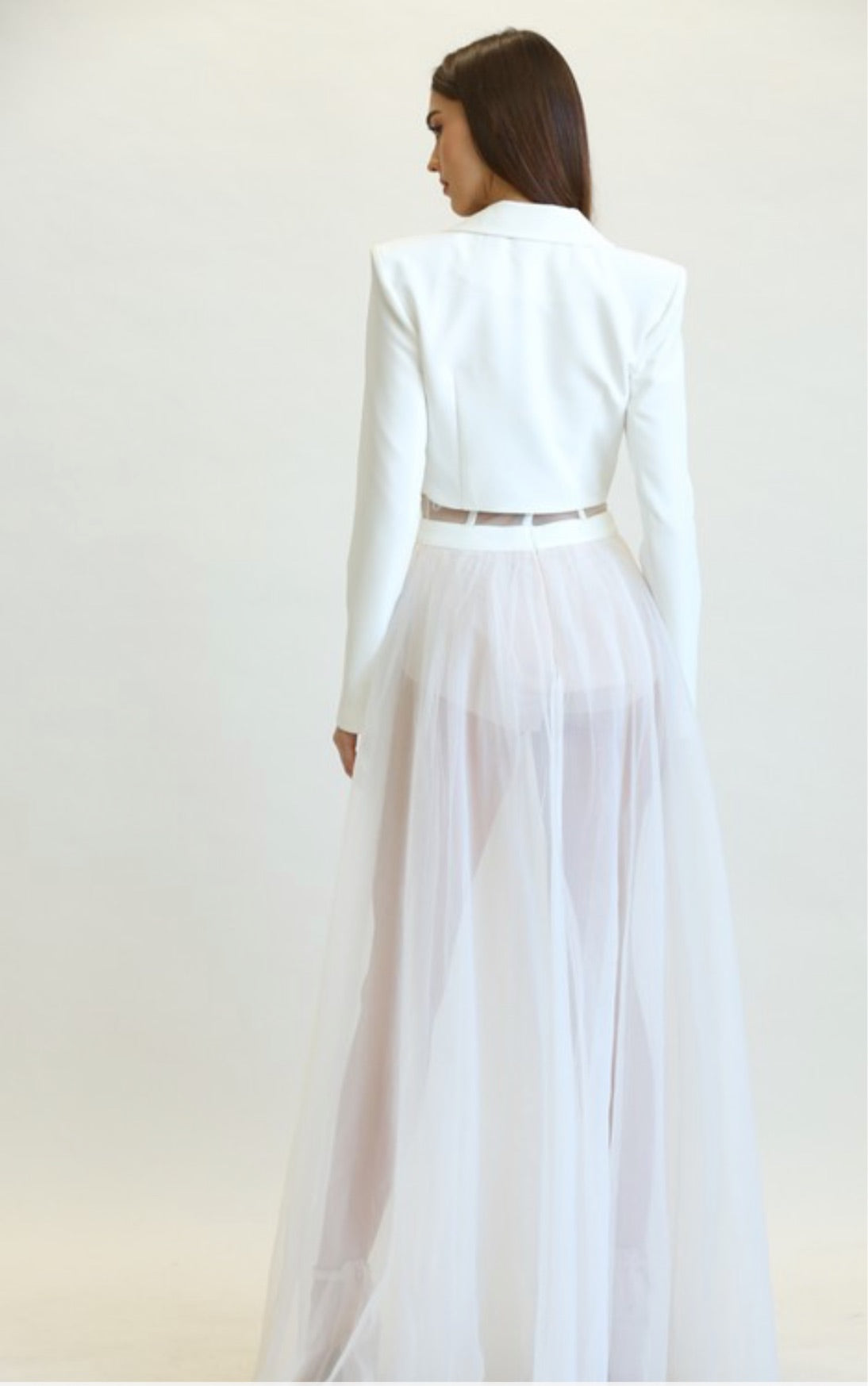 SET BLANCO CON BLAZER