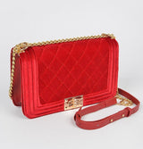 BOLSO ROJO CON CORREA