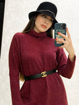 SOMBRERO DE LANA SUAVE NEGRO