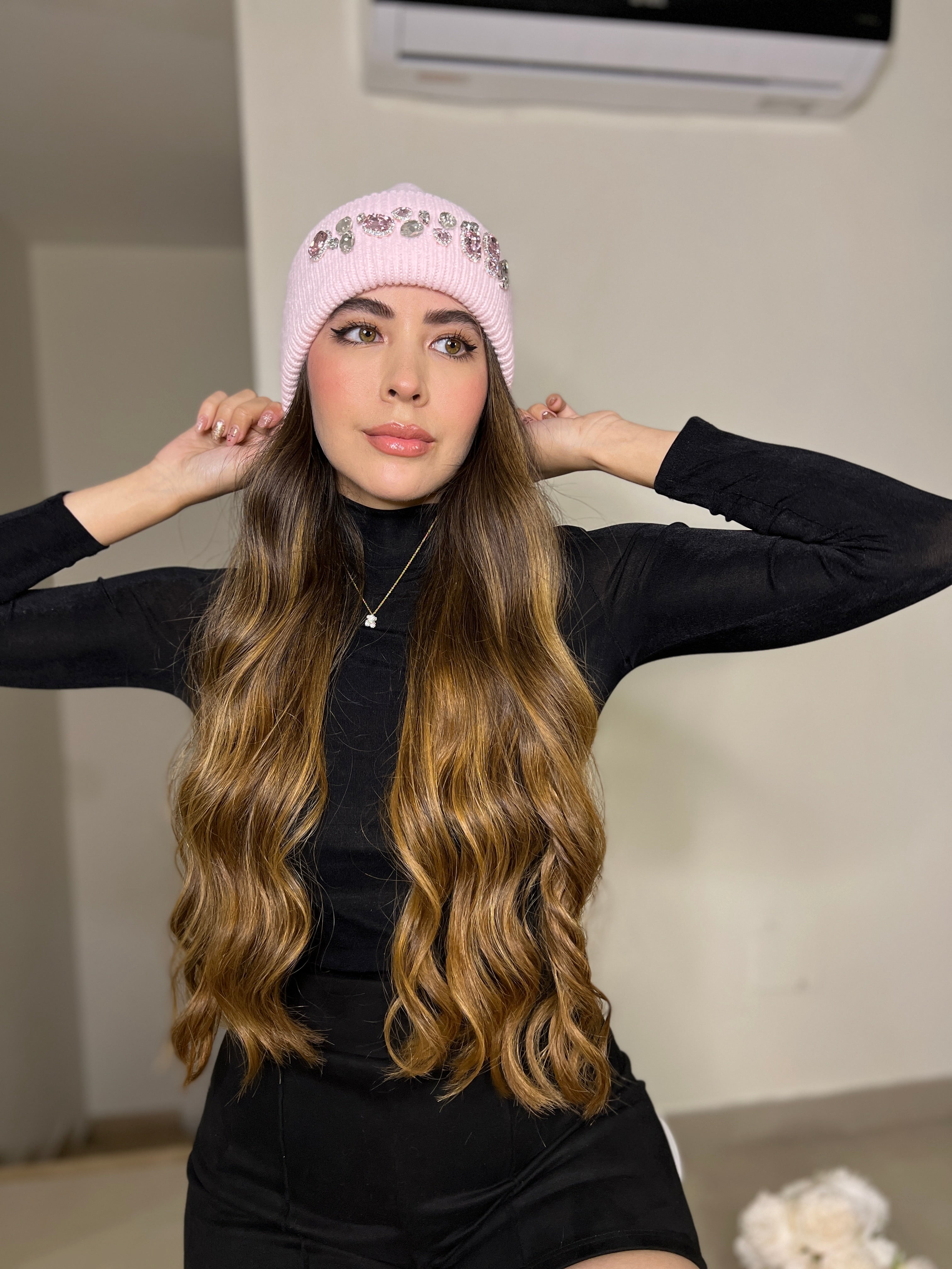 GORRITO ROSA PEDREDRIA PREMIUM