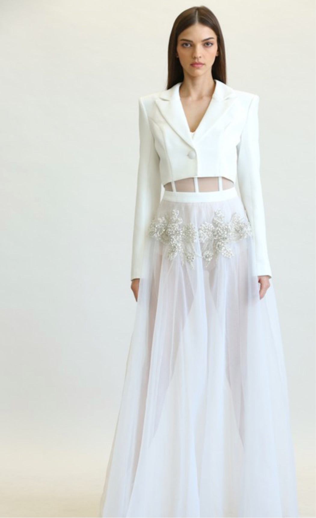 SET BLANCO CON BLAZER