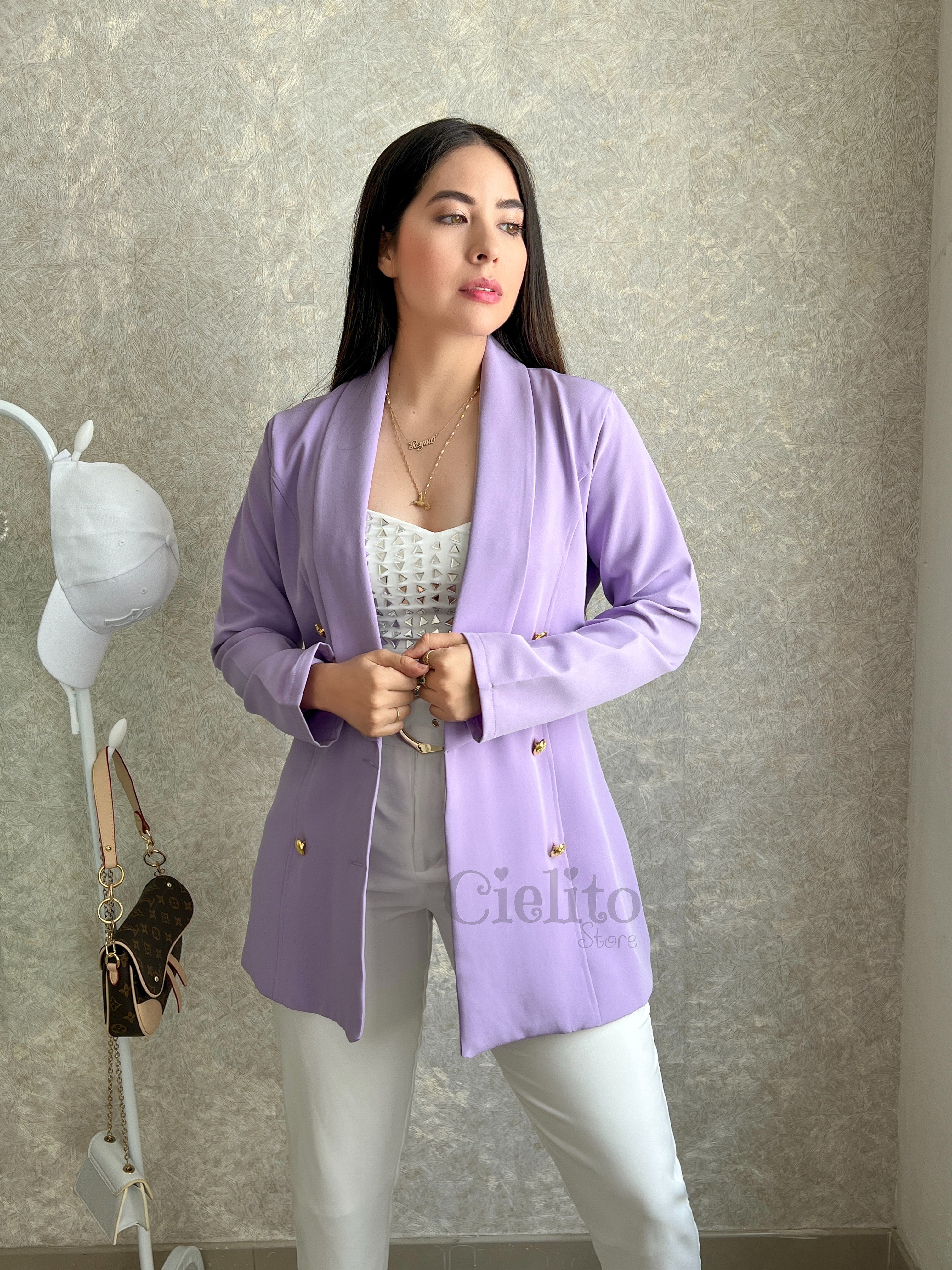 BLAZER LILITA CON BOTÓN