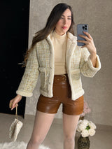 Abrigo premium con bolso