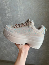 TENIS NUDE PLATAFORMA Y PEDRERÍA