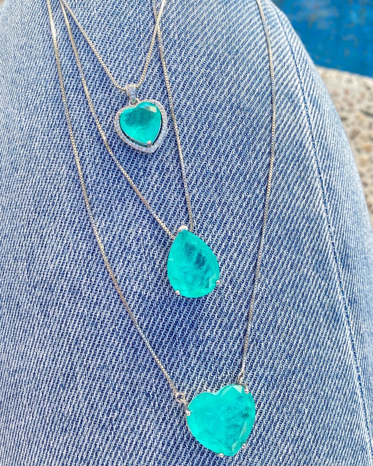 COLLARES PIEDRA TURMANILA