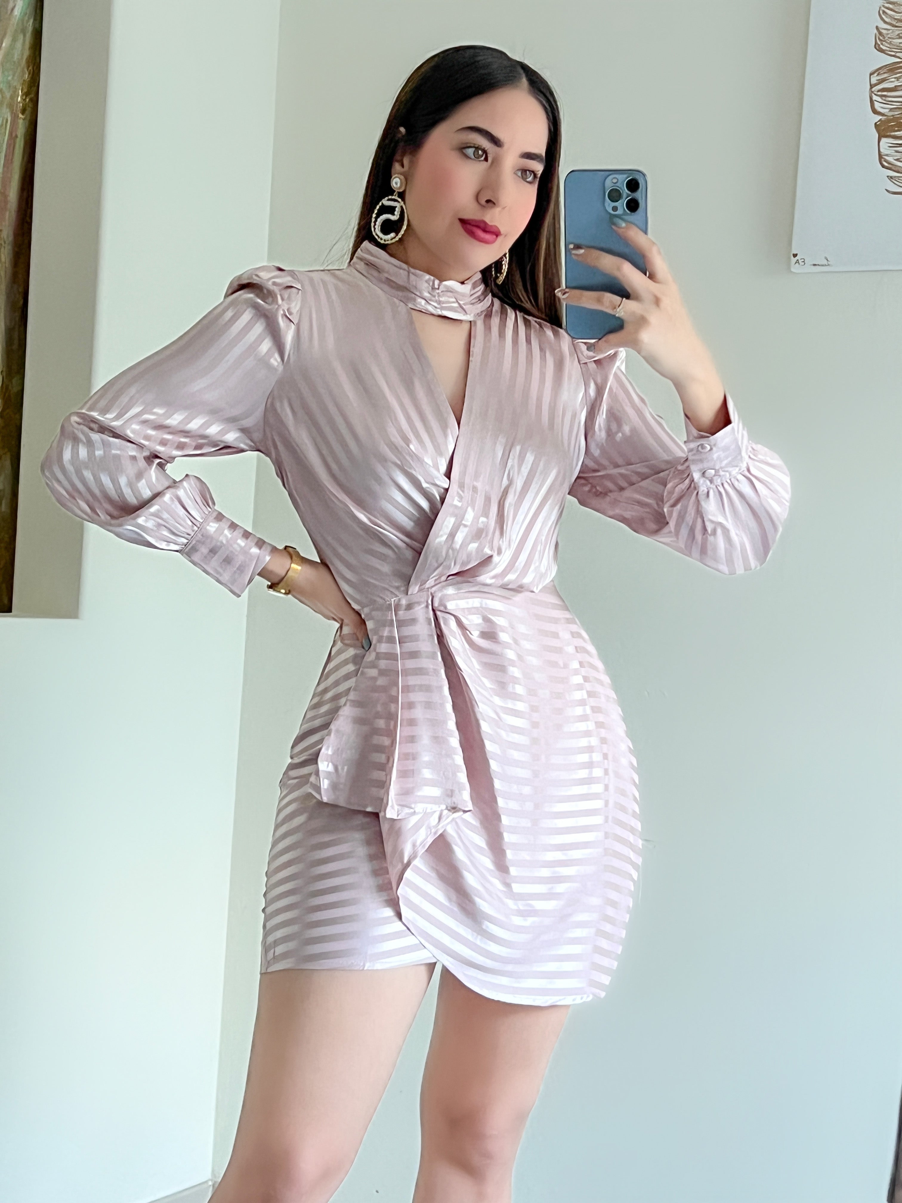 Aretes con perlas blancas