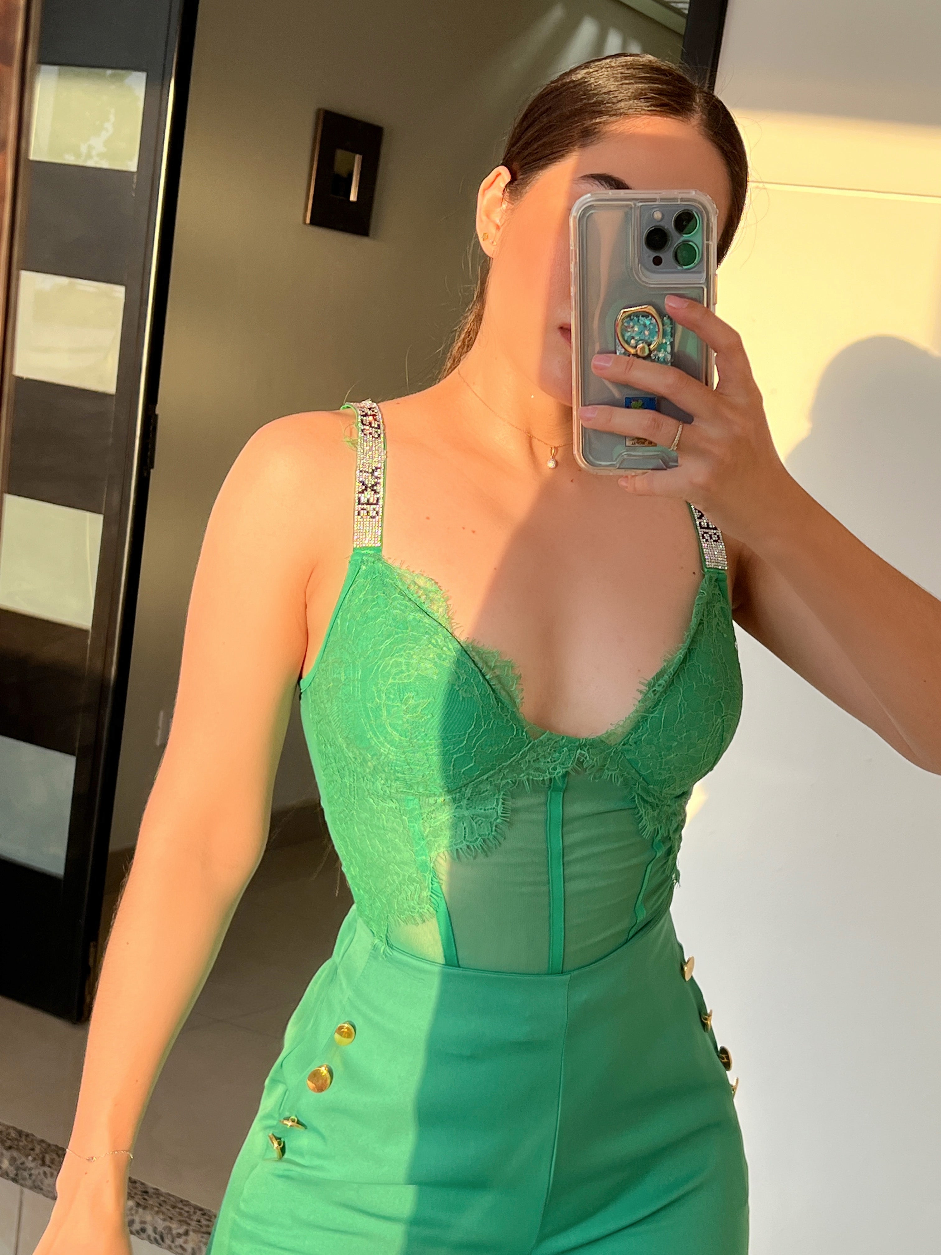 BODY CORSET VERDE