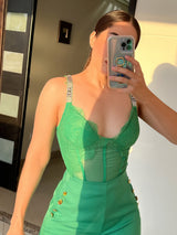 BODY CORSET VERDE