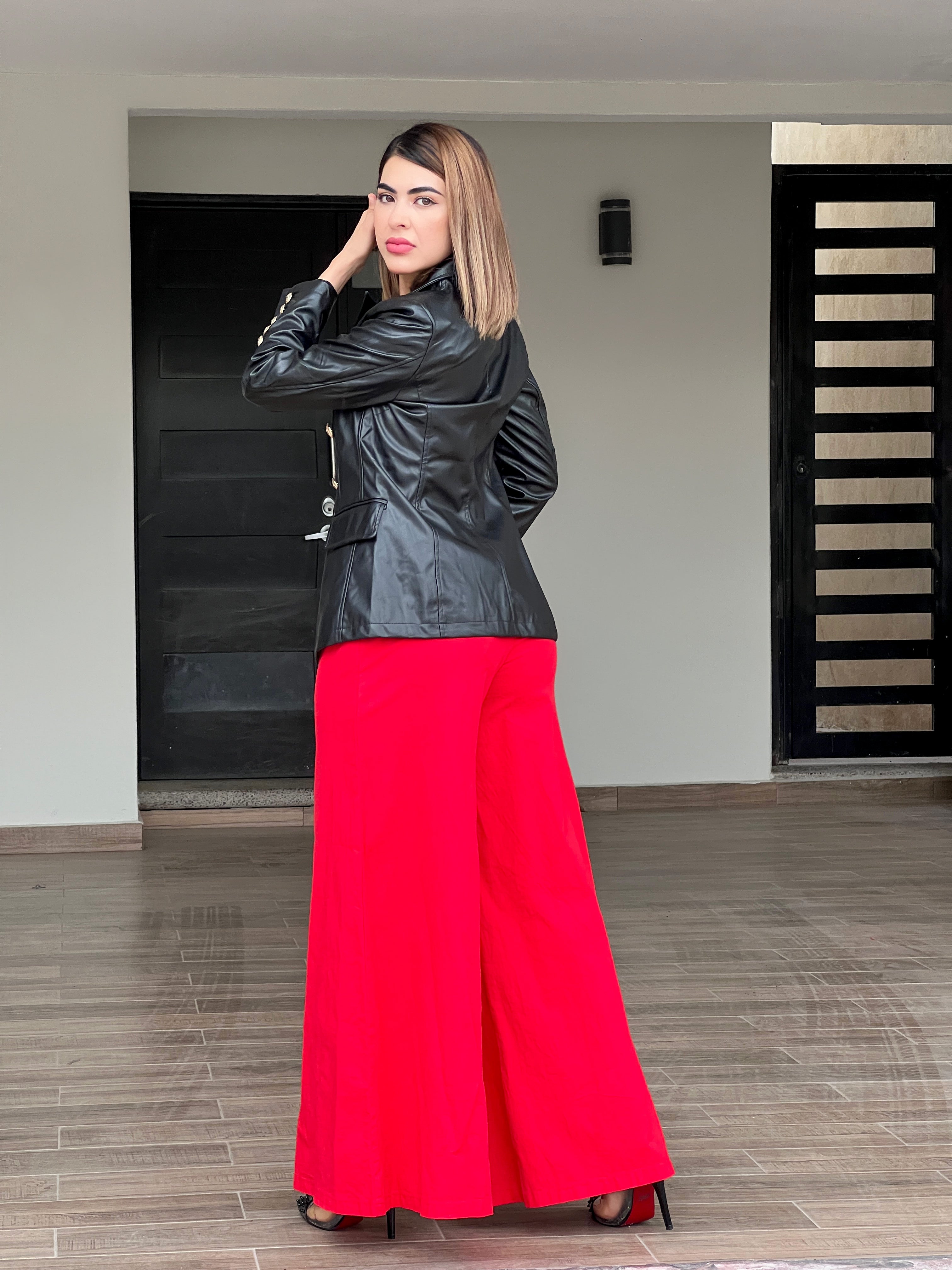 BLAZER VINIPIEL NEGRO M