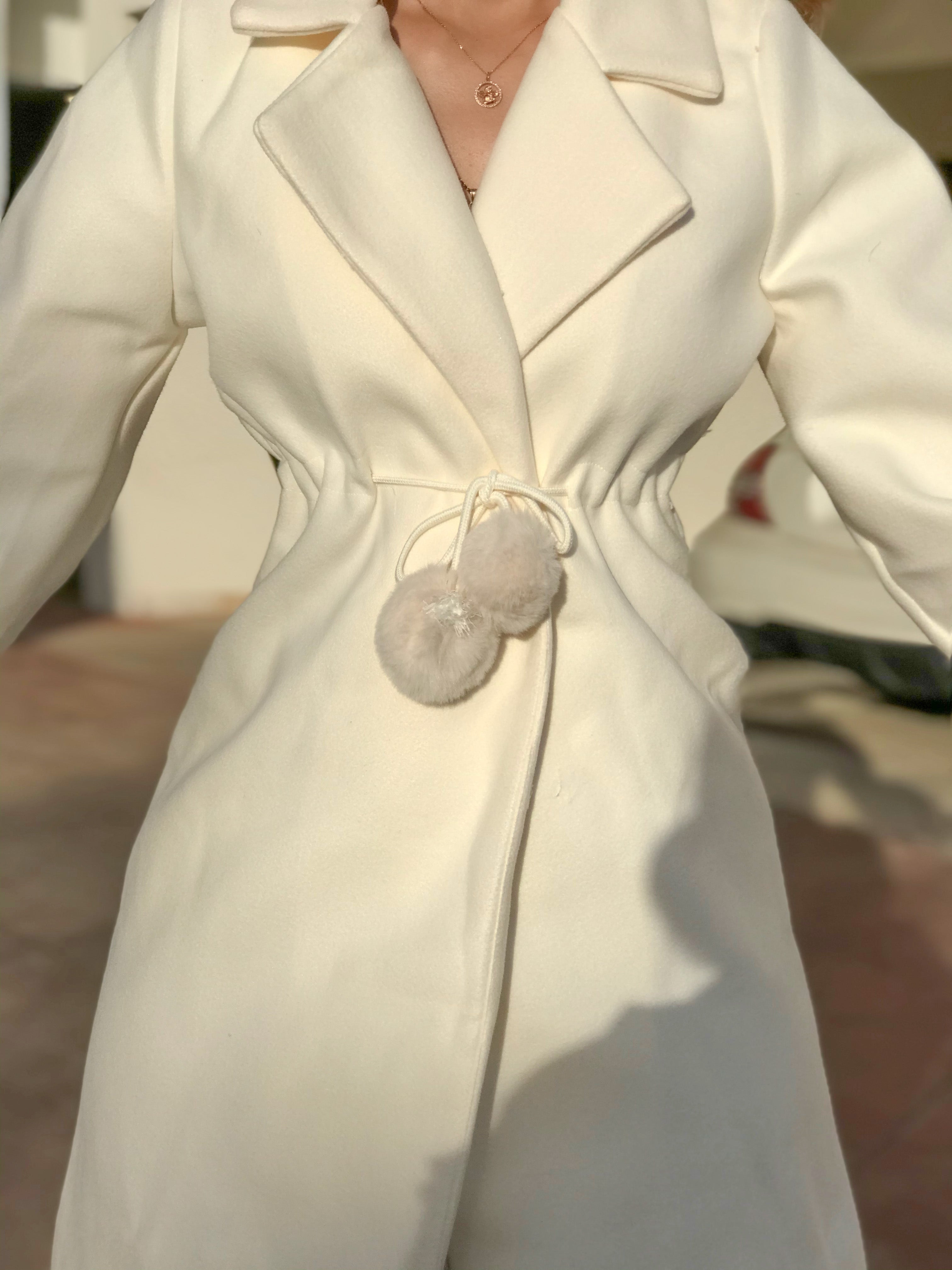 Gabardina con peluchito