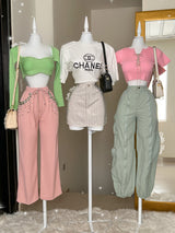 FALDA BLANCA DIAMANTE