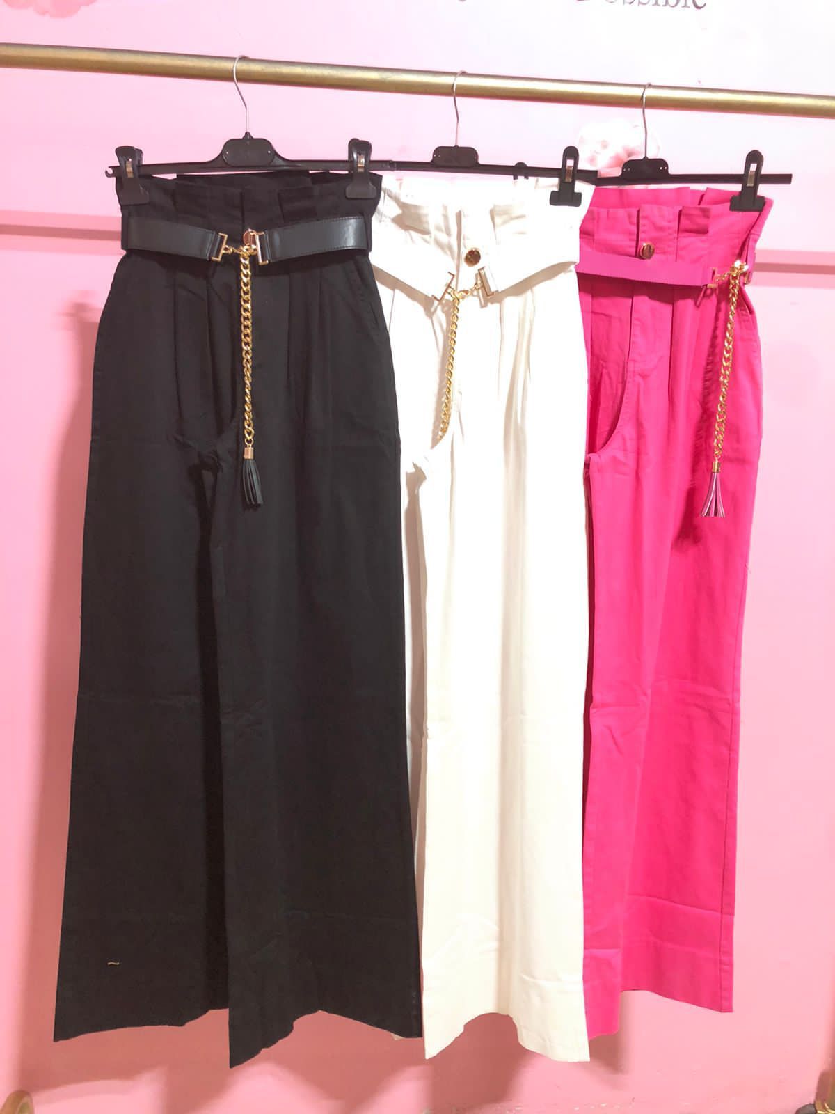 PANTALÓN TIRO ALTO ROSA