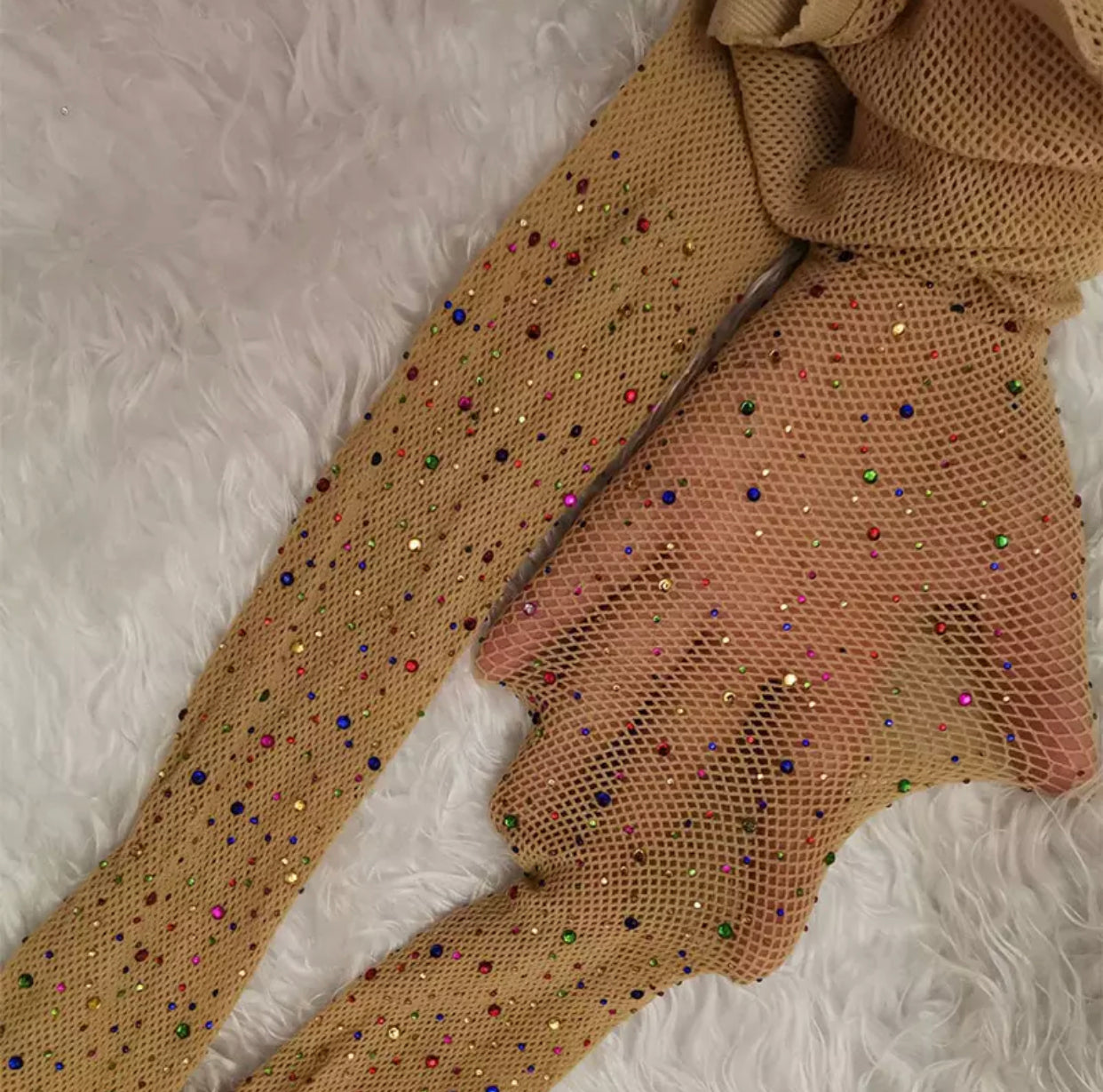 MEDIAS RED NUDE PIEDRITAS