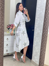 Estrella blanca dress italiano