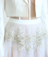 SET BLANCO CON BLAZER