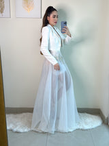 SET BLANCO CON BLAZER