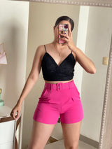 Bralette negro de encaje