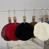 Boina tinta estilo piel