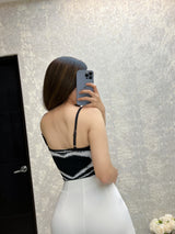 Blusa con corazón NEGRO