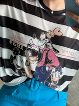 PANTALÓN AZUL CON CINTO